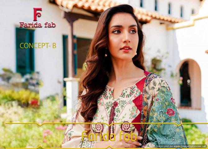 Farida Fab Vol 2 By Arihant Heavy Cotton Pakistani Dress Material Wholesale Shop In Surat